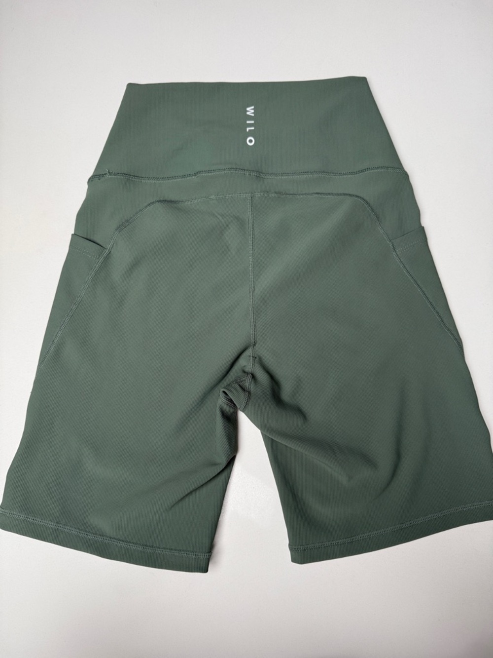 WILO High-Rise Bike Shorts in Olive